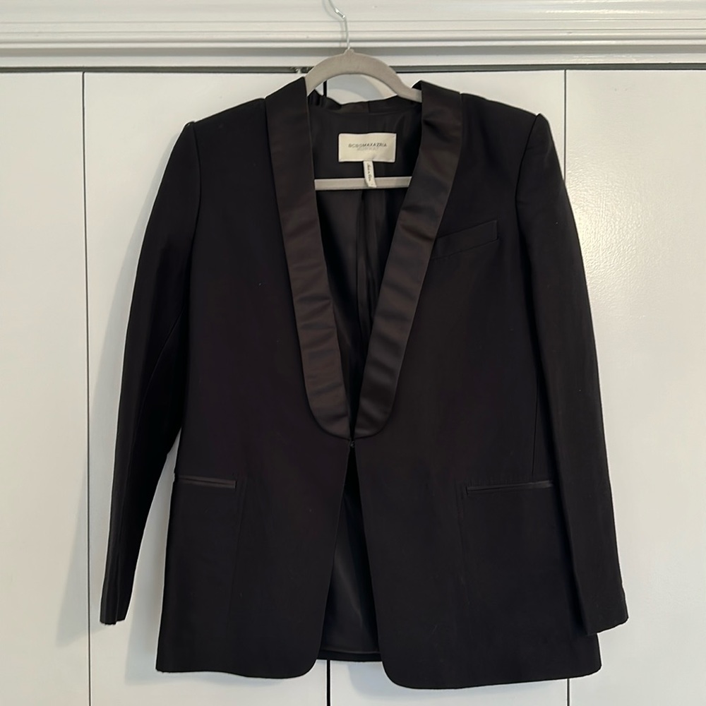 BCBG Maxazria Runway Tuxedo Blazer